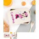 Fiambrera bambú Minnie 700ml