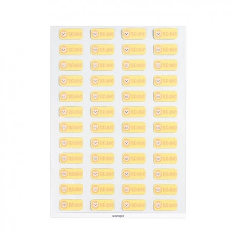 Etiquetas para ropa personalizadas 10u.