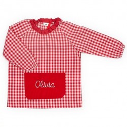 Bata escolar personalizada