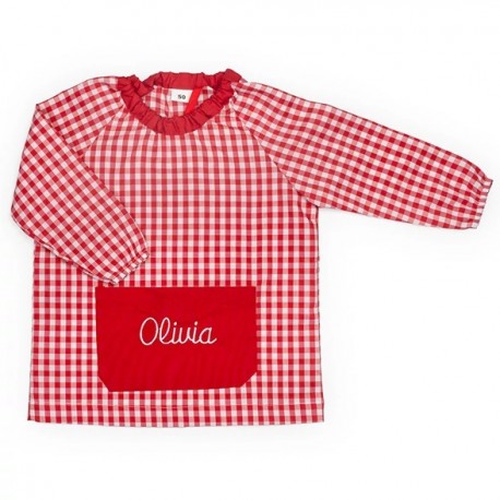 Bata escolar personalizada