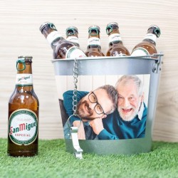 Cubo de cerveza personalizado