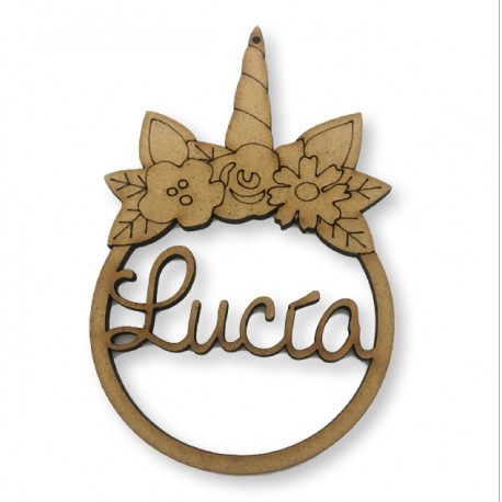 Bola con Ratón de Navidad con nombre