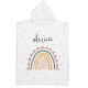Toalla poncho personalizada