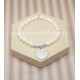 Pulsera perla cultivada