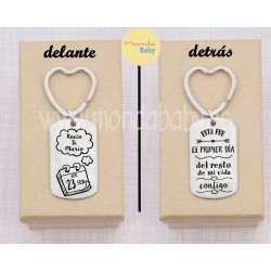 Llavero corazón casualidad