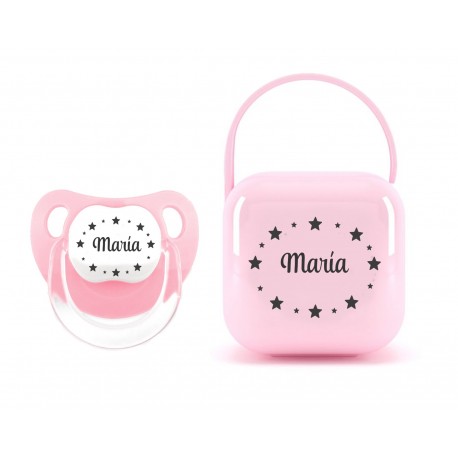 Pack de chupete y cajita