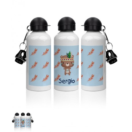 Cantimplora Reno tribal aluminio