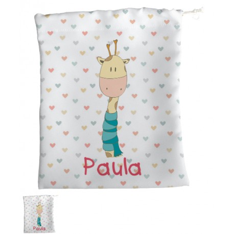 Bolsa merienda Jirafa