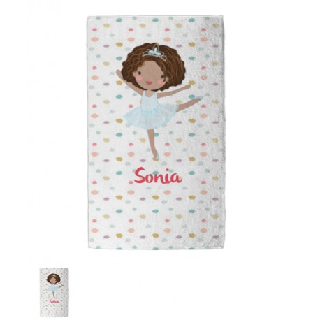 Toalla Algodón Bailarina 4-  50x100