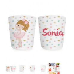 Vaso plástico Bailarina 1