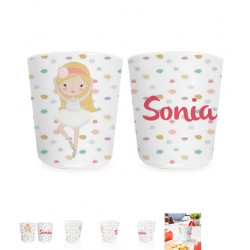 Vaso plástico Bailarina 6