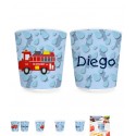 Vaso plástico Bombero