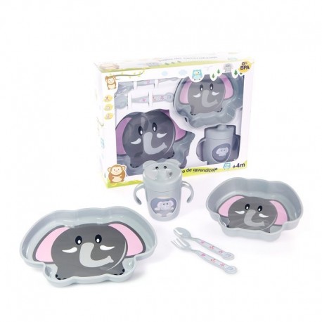 VAJILLA 5 PIEZAS MONO
