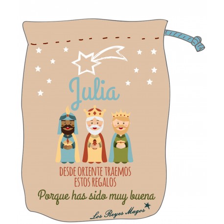 Saco Navidad Reyes Magos