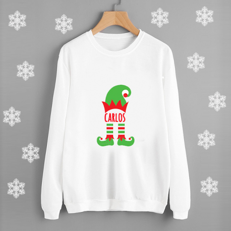 Sudadera: Reno con Nombre