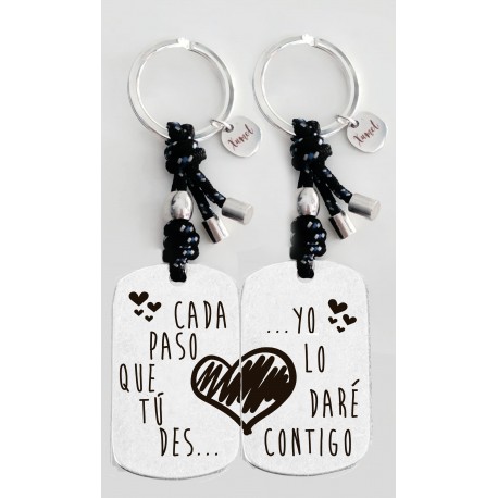 PACK 2 LLAVEROS  JUNTOS ES MEJOR