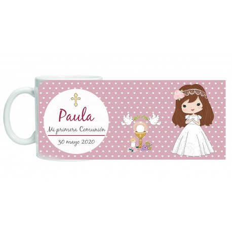 Taza comunión niño