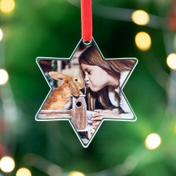 Bola de Navidad Estrella de metacrilato muchos diseños