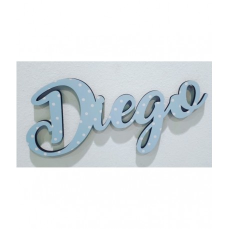 NOMBRE PARED 45 X 21CM