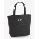 TOTE BAG FIELTRO OSCURO PERSONALIZADO BOLSO